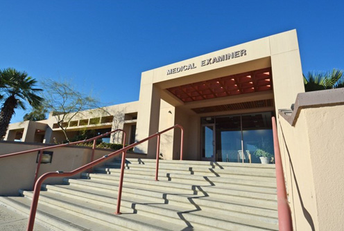 Medical Examiner Entrance